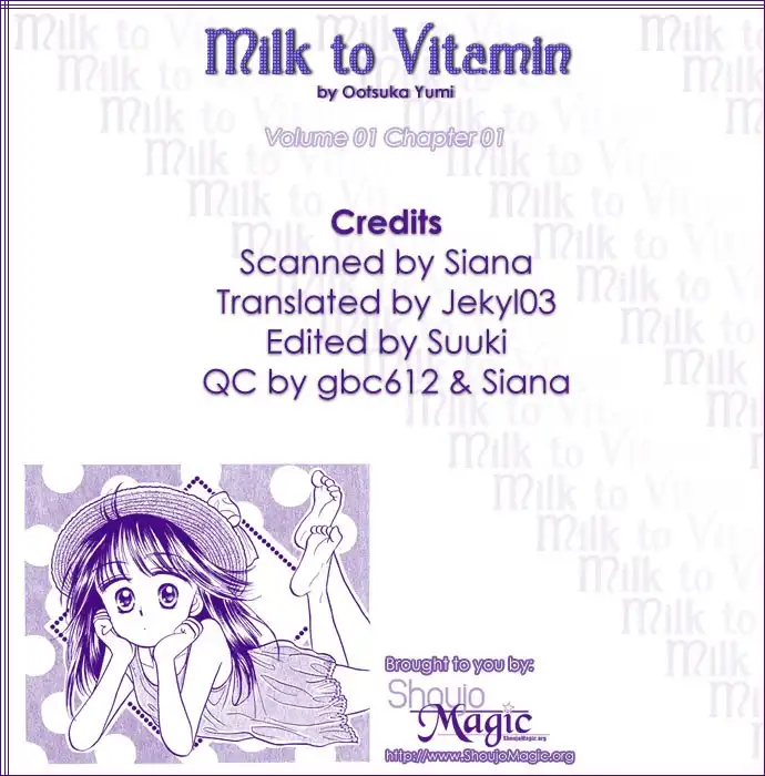 Milk to Vitamin Chapter 1 1